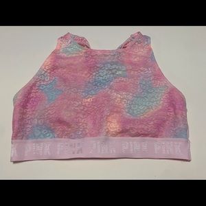 Pink Sports Bra